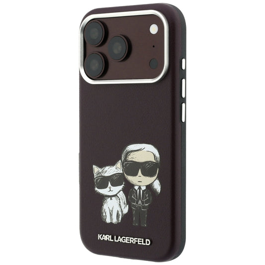 Custodia MagSafe per Apple iPhone 18 Pro / 17 Pro, Karl Lagerfeld, KC Bodies Sketch, Vinaccia