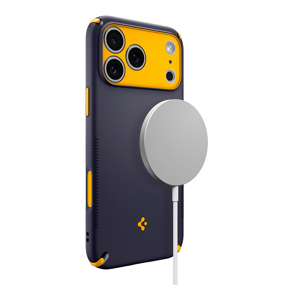 Custodia MagSafe per Apple iPhone 18 Pro / 17 Pro, Spigen, Caseology Nano Pop Hybrid, Viola ACS12175