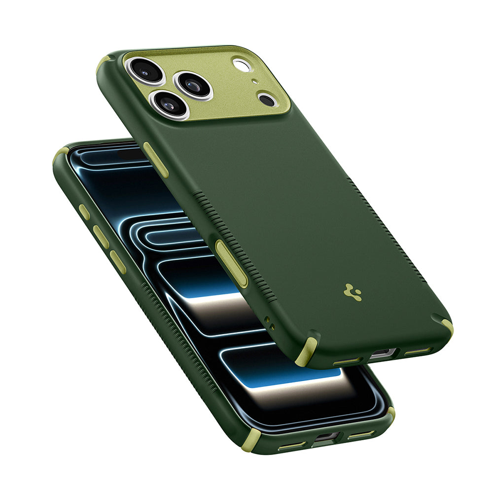 Custodia MagSafe per Apple iPhone 18 Pro / 17 Pro, Spigen, Caseology Nano Pop Hybrid, Verde ACS12176