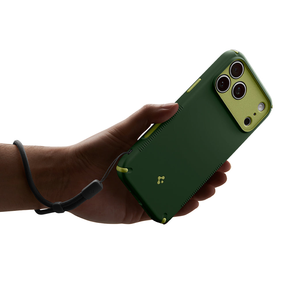 Custodia MagSafe per Apple iPhone 18 Pro / 17 Pro, Spigen, Caseology Nano Pop Hybrid, Verde ACS12176
