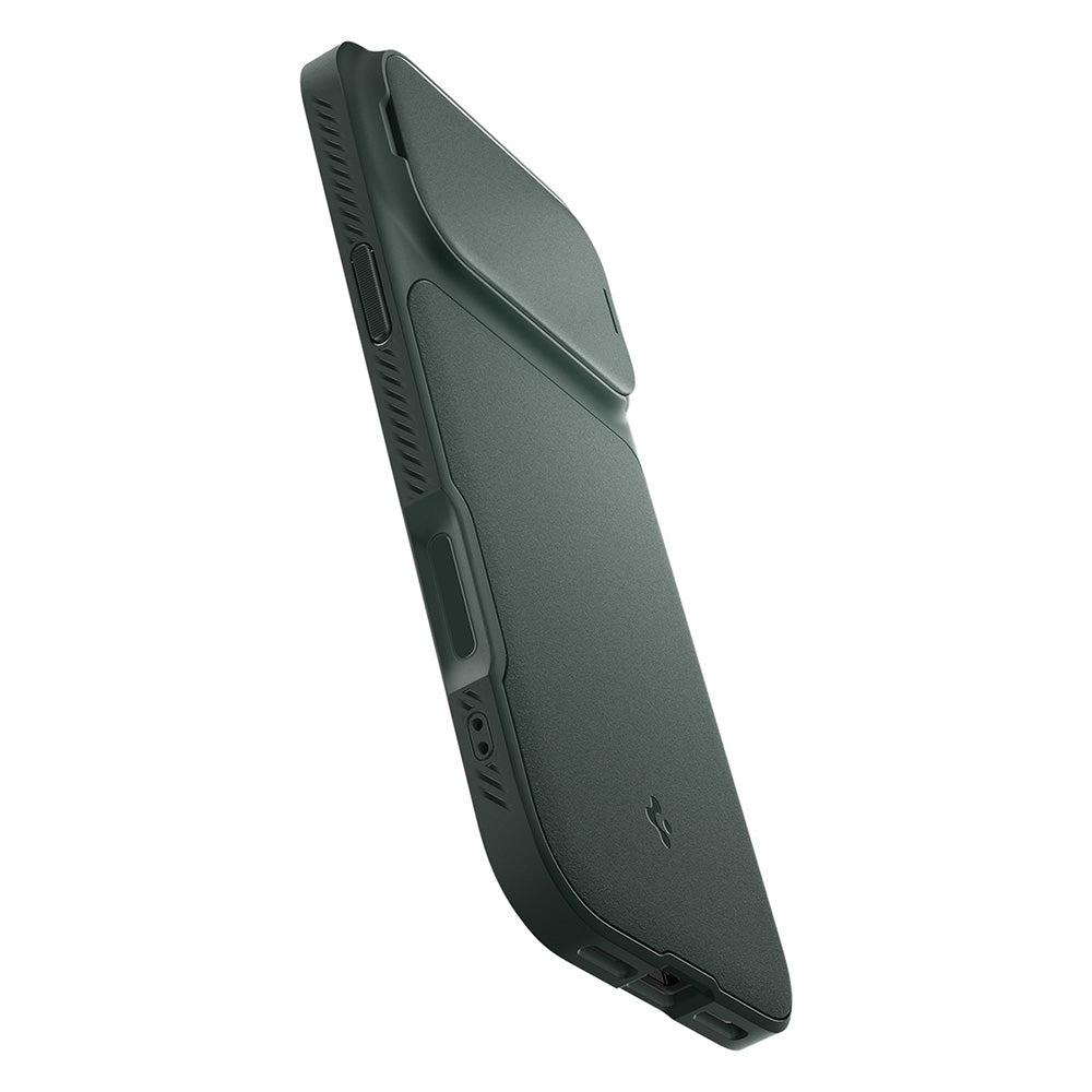 Custodia MagSafe per Apple iPhone 18 Pro / 17 Pro, Spigen, Optik Armor, Verde ACS09954