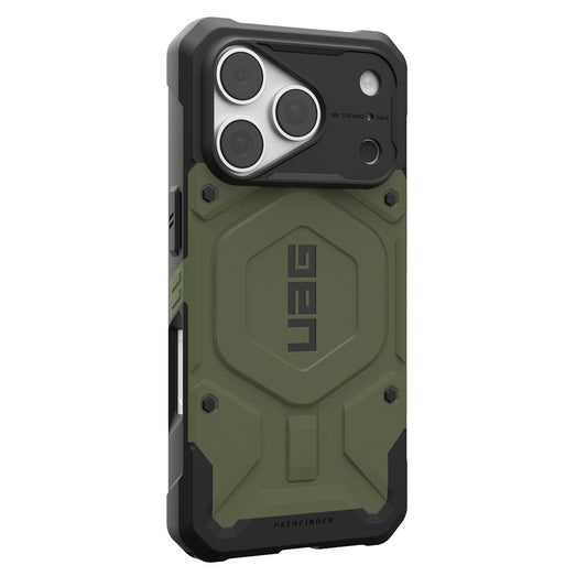 Custodia MagSafe per Apple iPhone 18 Pro / 17 Pro, Urban Armor Gear, Pathfinder, Verde