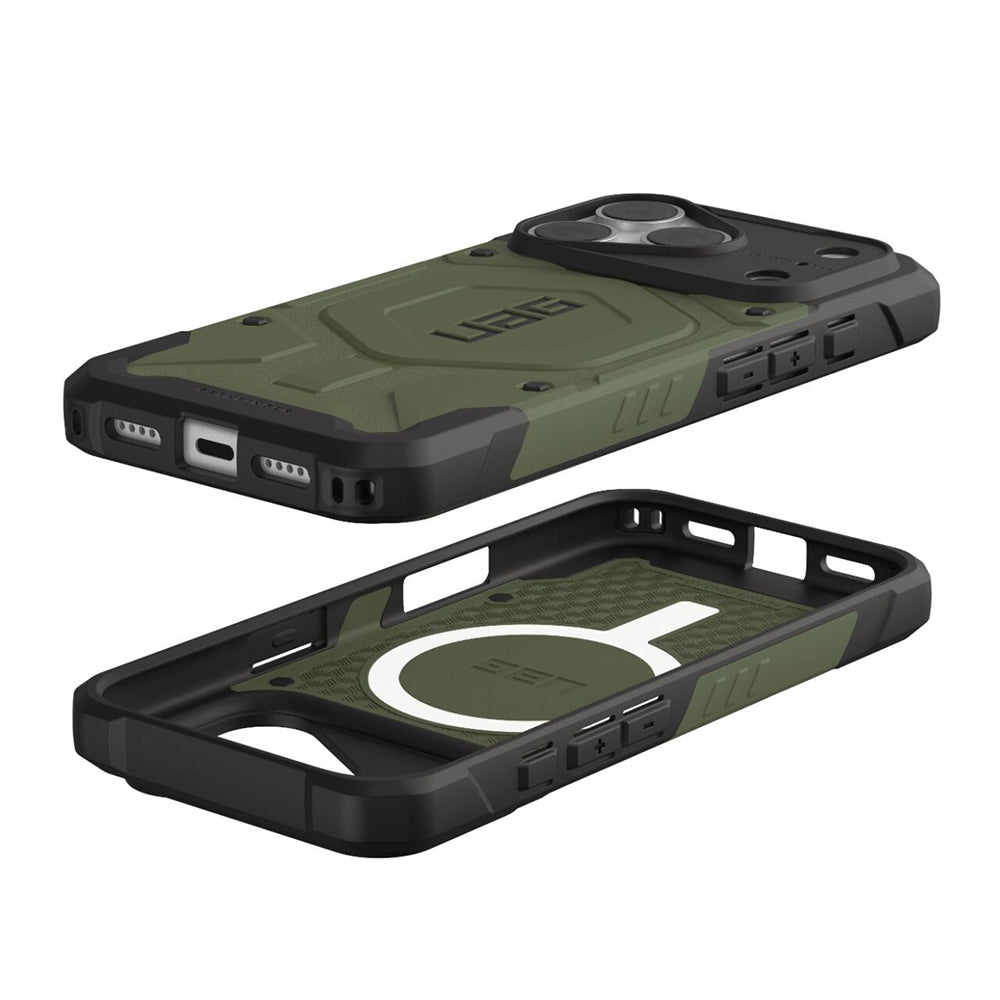 Custodia MagSafe per Apple iPhone 18 Pro / 17 Pro, Urban Armor Gear, Pathfinder, Verde