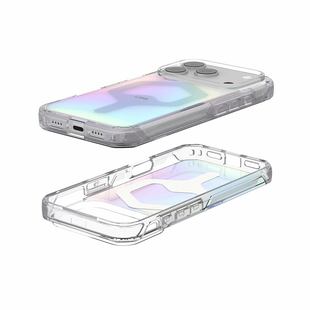 Custodia MagSafe per Apple iPhone 18 Pro / 17 Pro, Urban Armor Gear, Plyo, Iridescente