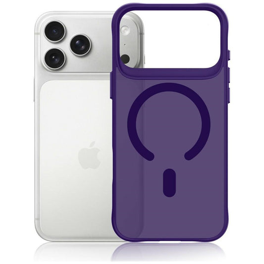 Custodia MagSafe per Apple iPhone 18 Pro Max / 17 Pro Max, 3MK, Smoke MagCase, Viola