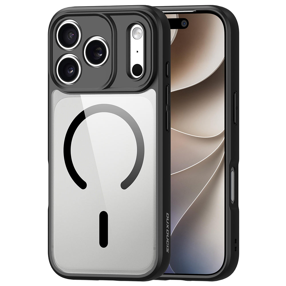 Custodia MagSafe per Apple iPhone 18 Pro Max / 17 Pro Max, DUX DUCIS, Aimo, Nera