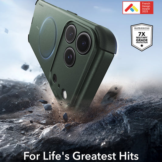 Custodia MagSafe per Apple iPhone 18 Pro Max / 17 Pro Max, ESR, Cyber, Verde
