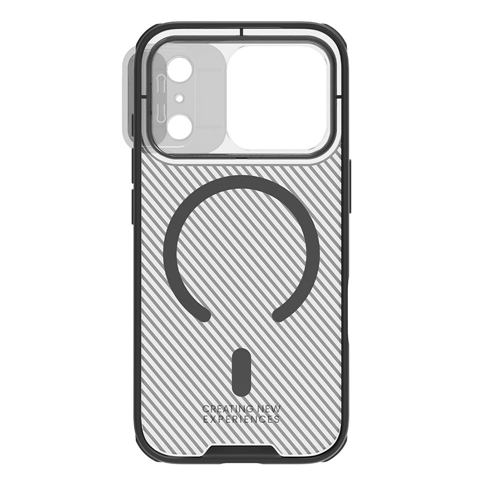 Custodia MagSafe per Apple iPhone 18 Pro Max / 17 Pro Max, Nillkin, CamShield Pro, Nero Trasparente