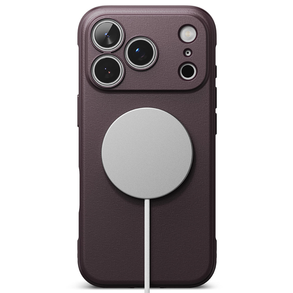 Custodia MagSafe per Apple iPhone 18 Pro Max / 17 Pro Max, Ringke, Onyx, bordeaux scuro