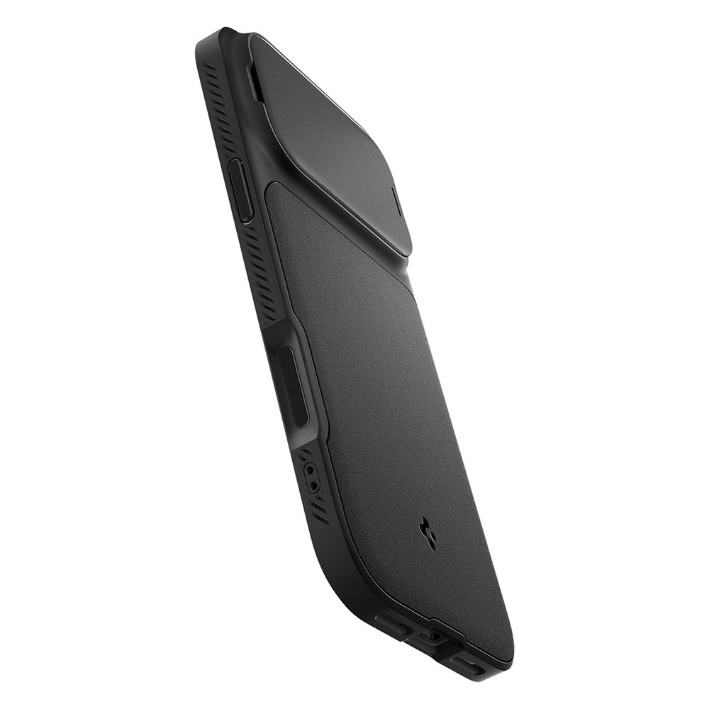 MagSafe Case for Apple iPhone 18 Pro Max / 17 Pro Max, Spigen, Optik Armor, Black ACS09900