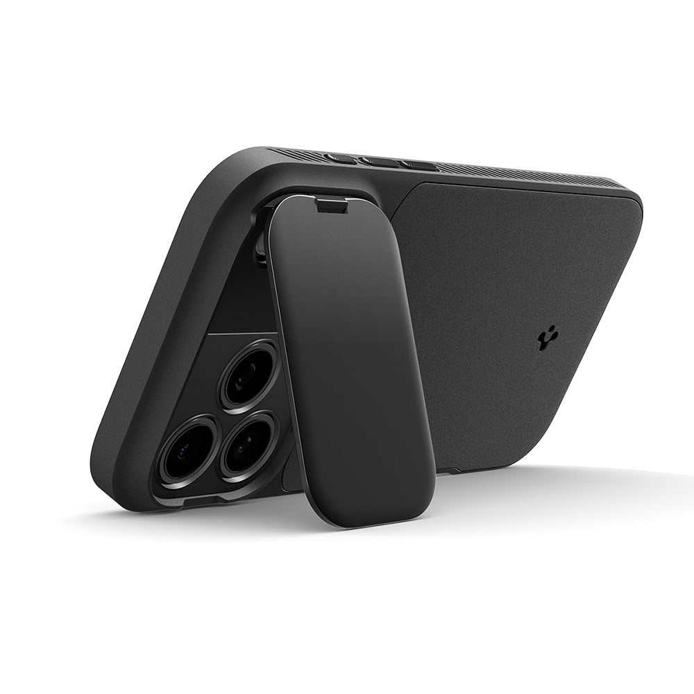 MagSafe Case for Apple iPhone 18 Pro Max / 17 Pro Max, Spigen, Optik Armor, Black ACS09900