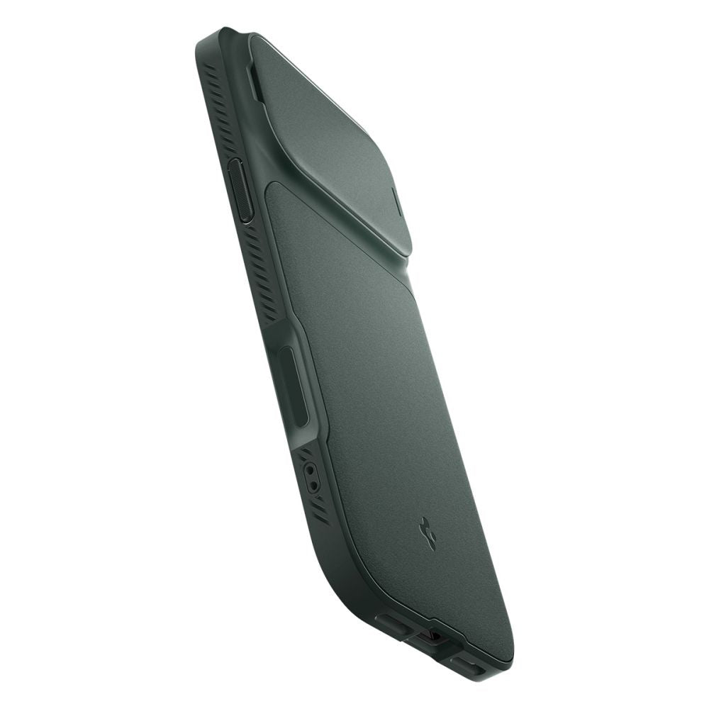 Custodia MagSafe per Apple iPhone 18 Pro Max / 17 Pro Max, Spigen, Optik Armor, Verde ACS09901