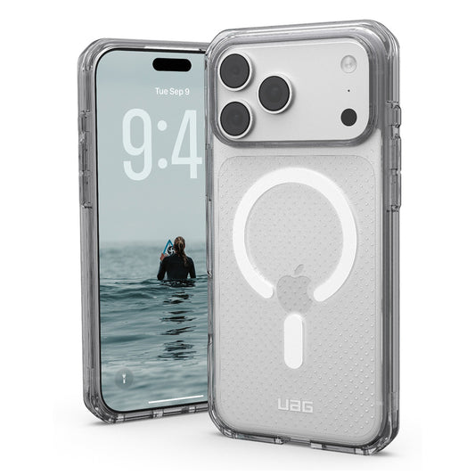 Custodia MagSafe per Apple iPhone 18 Pro Max / 17 Pro Max, Urban Armor Gear, Dot, Argento