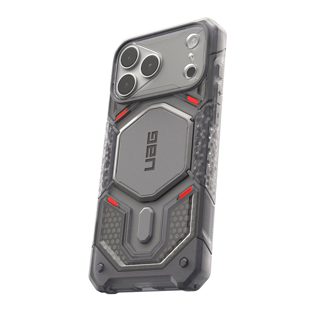 Custodia MagSafe per Apple iPhone 18 Pro Max / 17 Pro Max, Urban Armor Gear, Monarch Pro, Grigio Chiaro