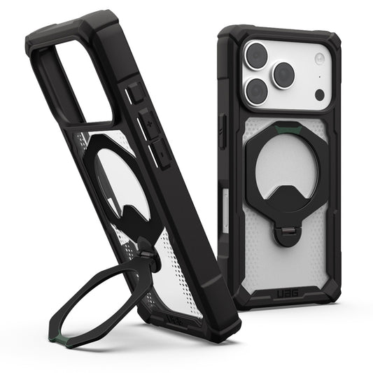 Custodia MagSafe per Apple iPhone 18 Pro Max / 17 Pro Max, Urban Armor Gear, Plasma XTE, Nero Trasparente