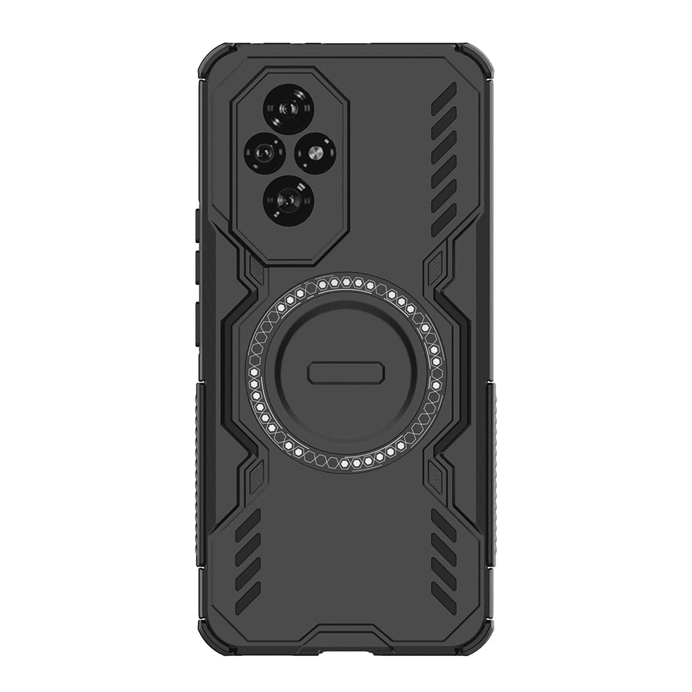 Custodia MagSafe per Honor 200, Techsuit, ArmorMag, Nera