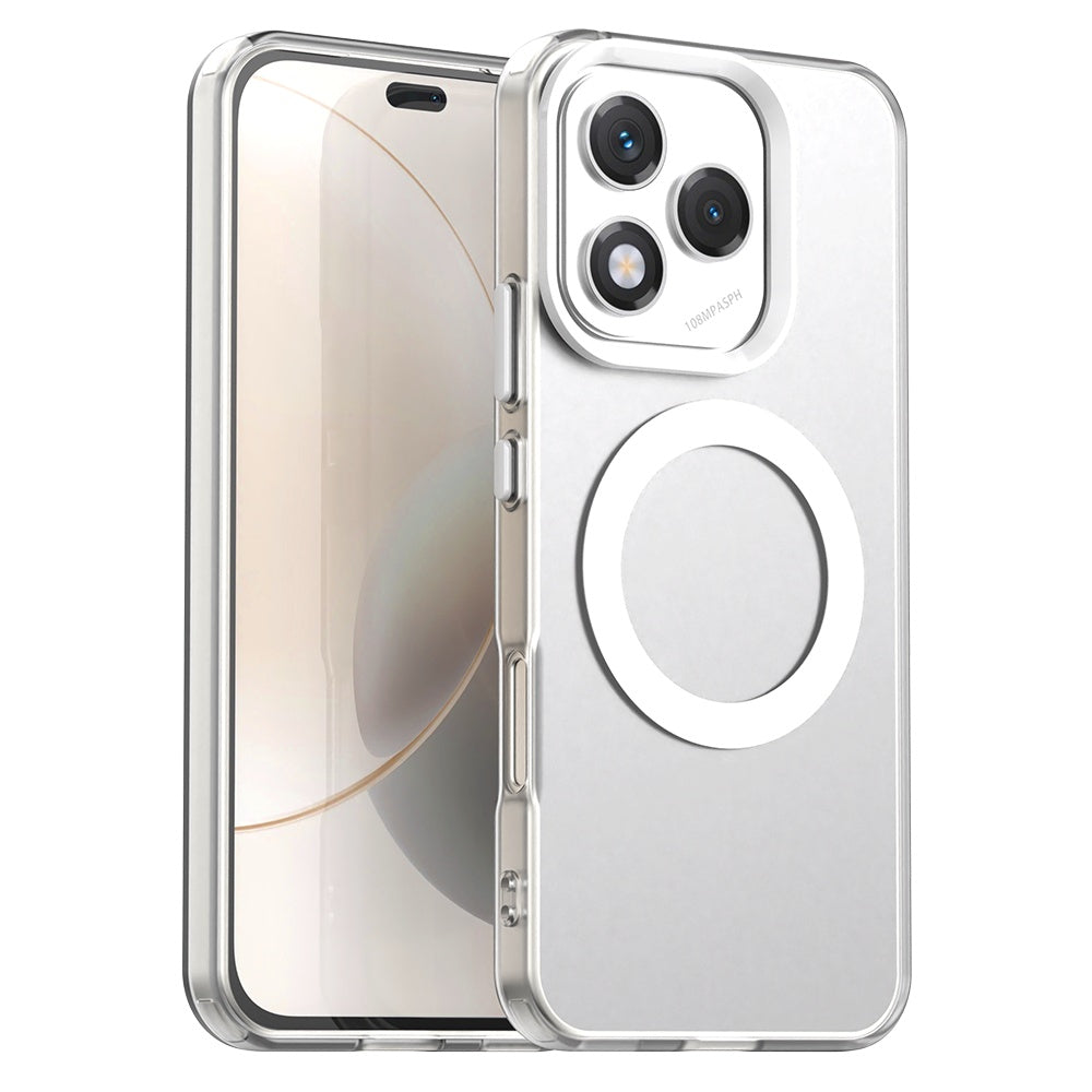 Custodia MagSafe per Honor 400 Lite, Techsuit, CandyCase, Bianca