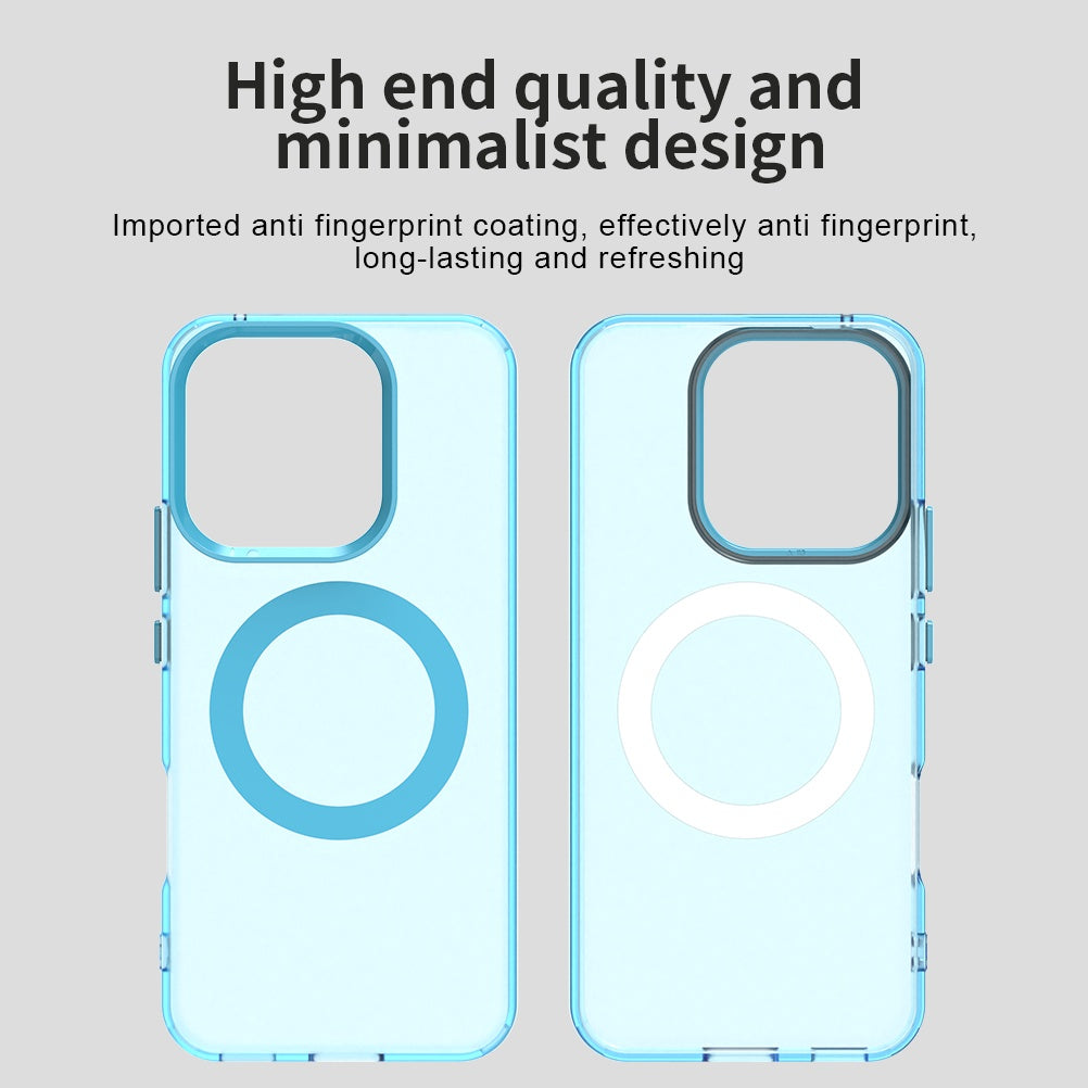 Custodia MagSafe per Honor 400 Lite, Techsuit, CandyCase, Blu