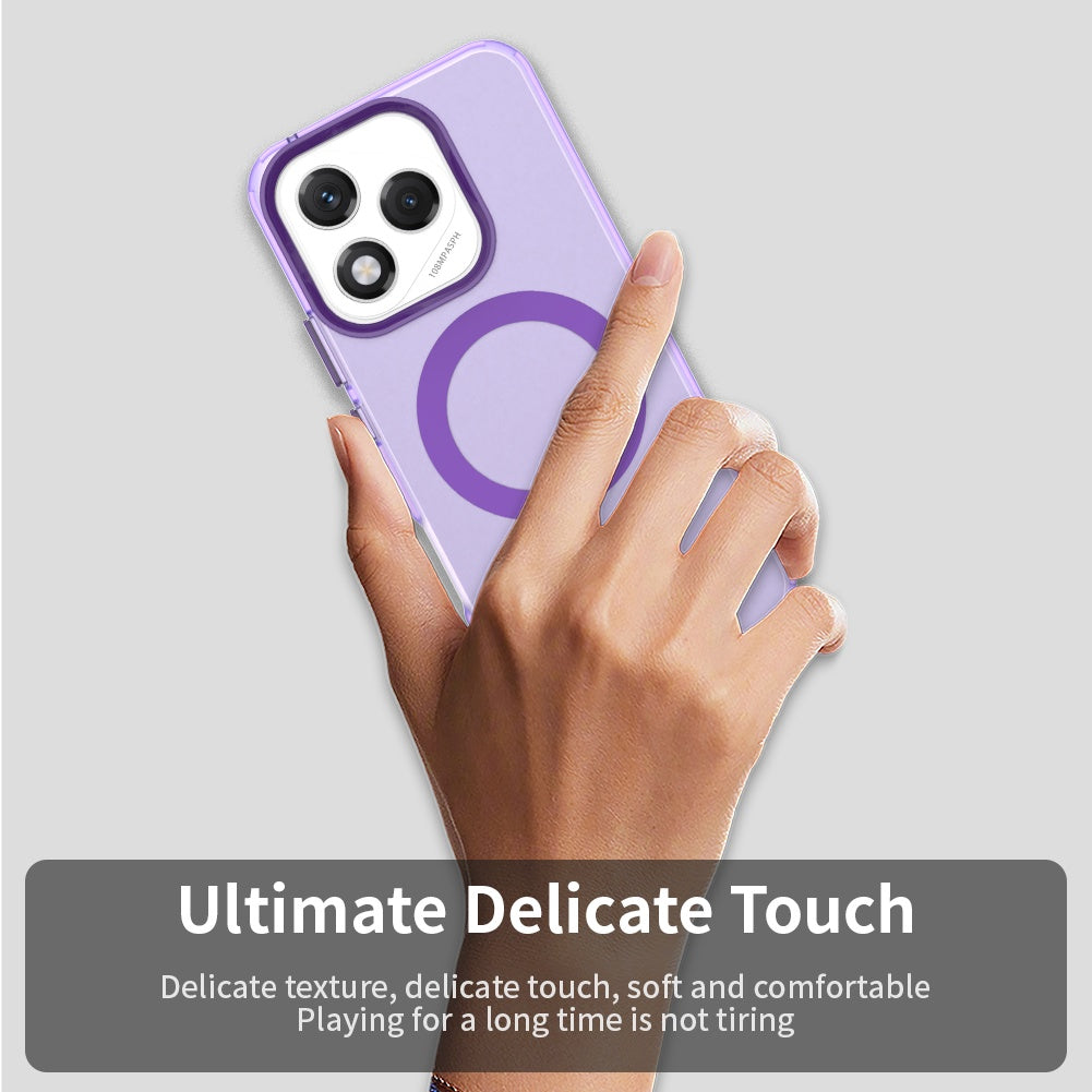 Custodia MagSafe per Honor 400 Lite, Techsuit, CandyCase, Viola
