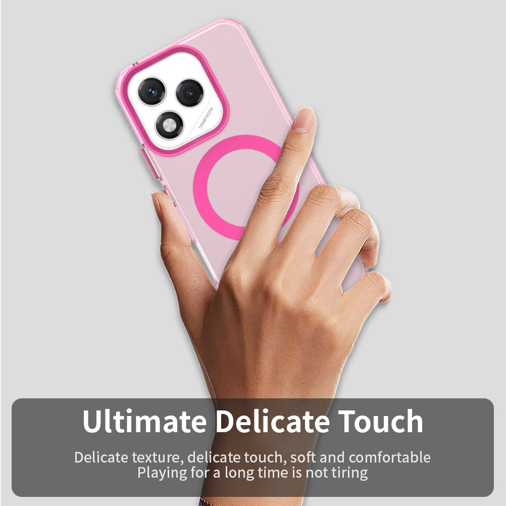 Custodia MagSafe per Honor 400 Lite, Techsuit, CandyCase, Rosa