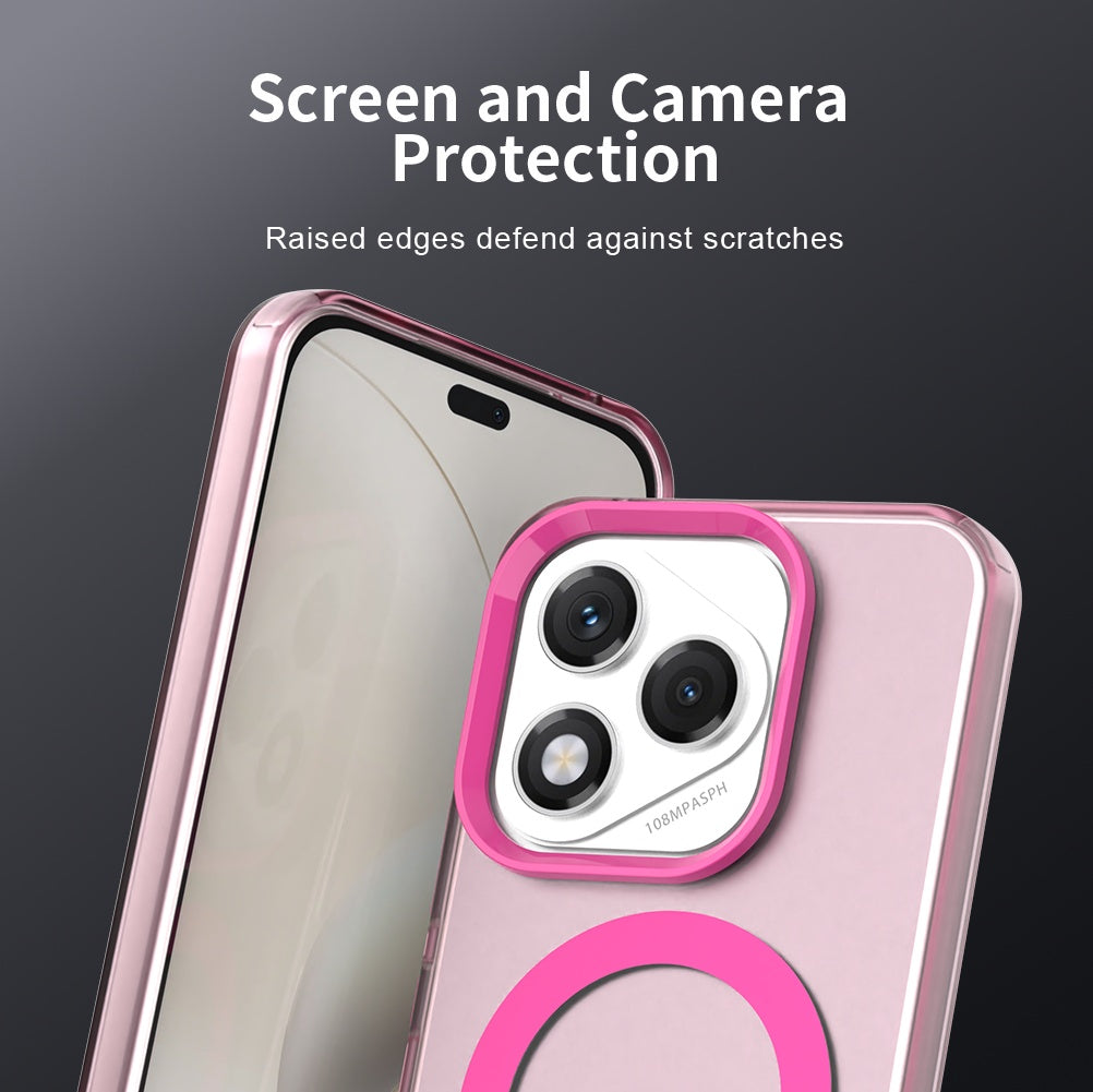 Custodia MagSafe per Honor 400 Lite, Techsuit, CandyCase, Rosa