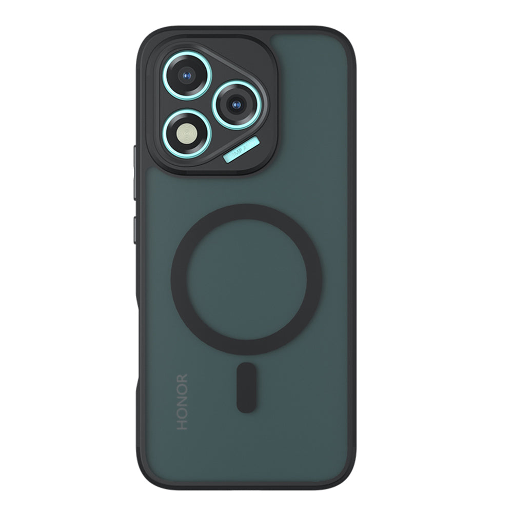 Custodia MagSafe per Honor 400 Lite, Techsuit, PureFrost, Nero Satinato