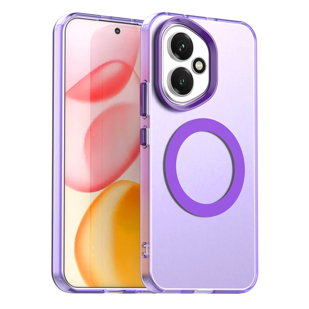 Custodia MagSafe per Honor 400, Techsuit, CandyCase, Viola