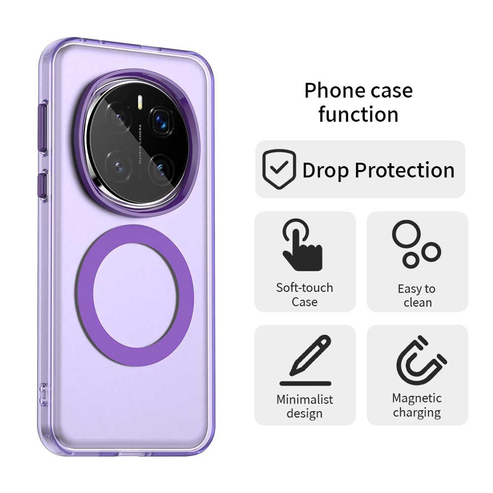 Custodia MagSafe per Honor Magic7 Pro, Techsuit, CandyCase, Viola