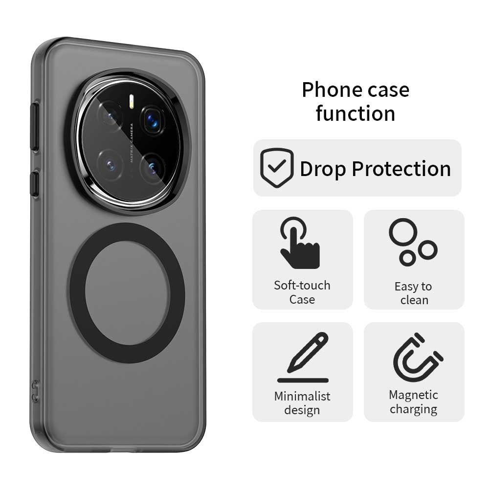 Custodia MagSafe per Honor Magic7 Pro, Techsuit, CandyCase, Nera