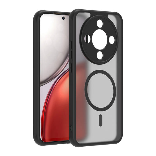 MagSafe Case for Honor Magic8 Lite, Techsuit, HaloFrost II, Black