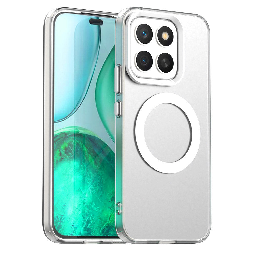 Custodia MagSafe per Honor X8c, Techsuit, CandyCase, Bianca