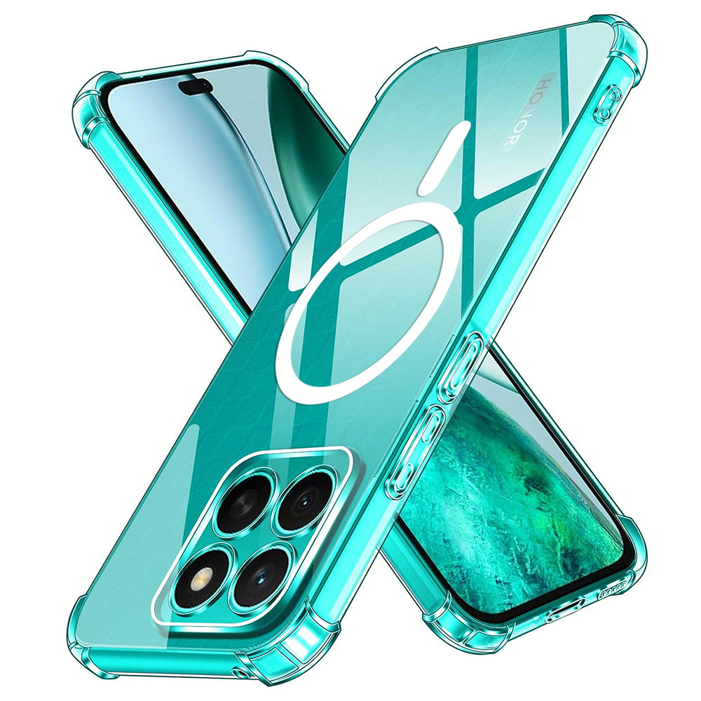 Custodia MagSafe per Honor X8c, Techsuit, Antiurto, Trasparente