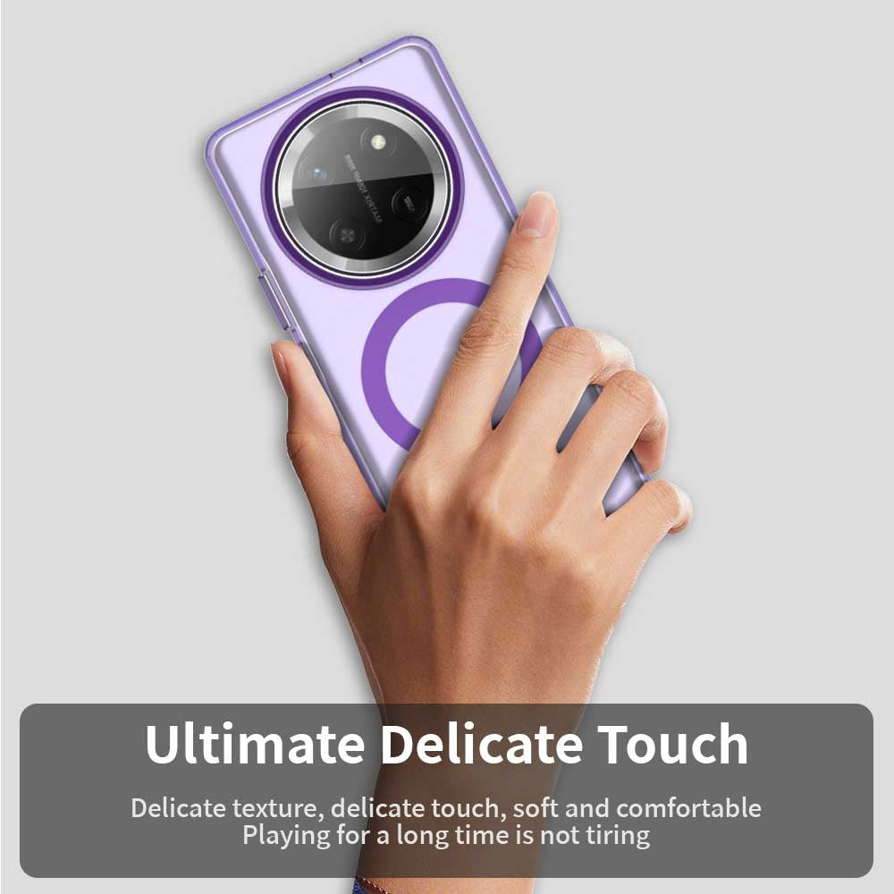 Custodia MagSafe per Honor X9c / Magic7 Lite, Techsuit, CandyCase, Viola
