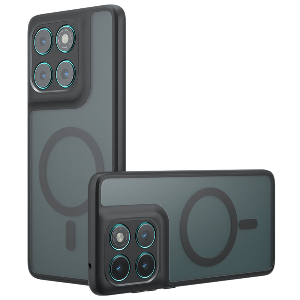 Custodia MagSafe per Motorola Edge 60 Fusion / Edge 60, Techsuit, PureFrost, Nera