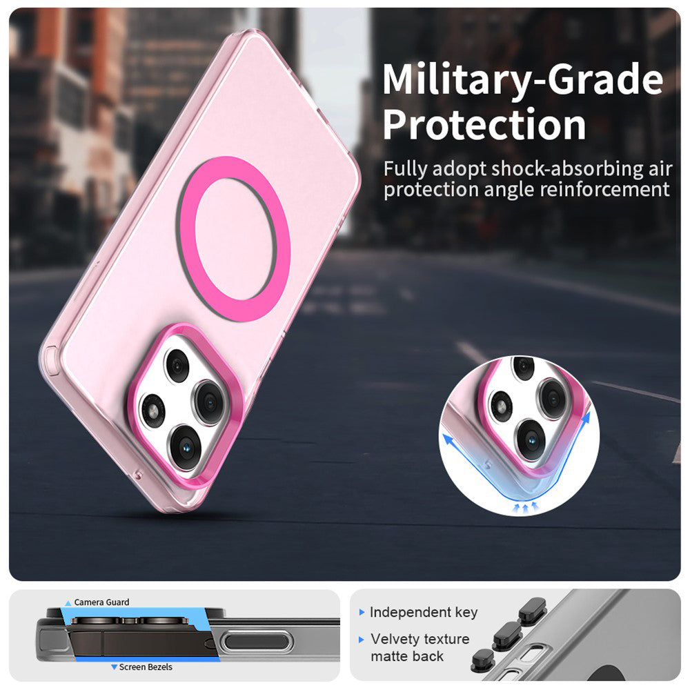 Custodia MagSafe per Motorola Moto G86, Techsuit, CandyCase, Rosa