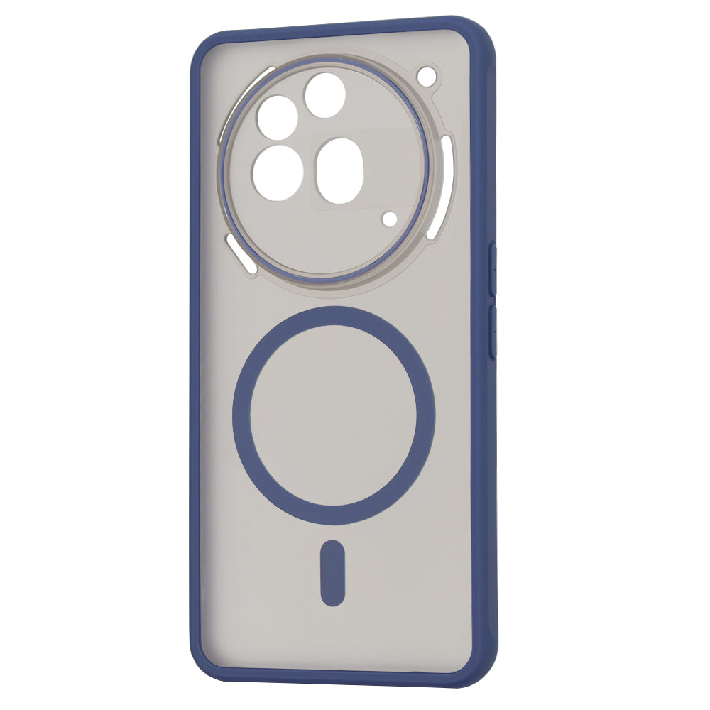 Custodia MagSafe per Nothing Phone (3a) Pro, Techsuit, HaloFrost, Blu Navy