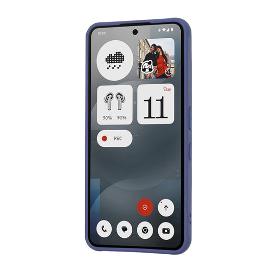 Custodia MagSafe per Nothing Phone (3a), Techsuit, HaloFrost, Blu Navy