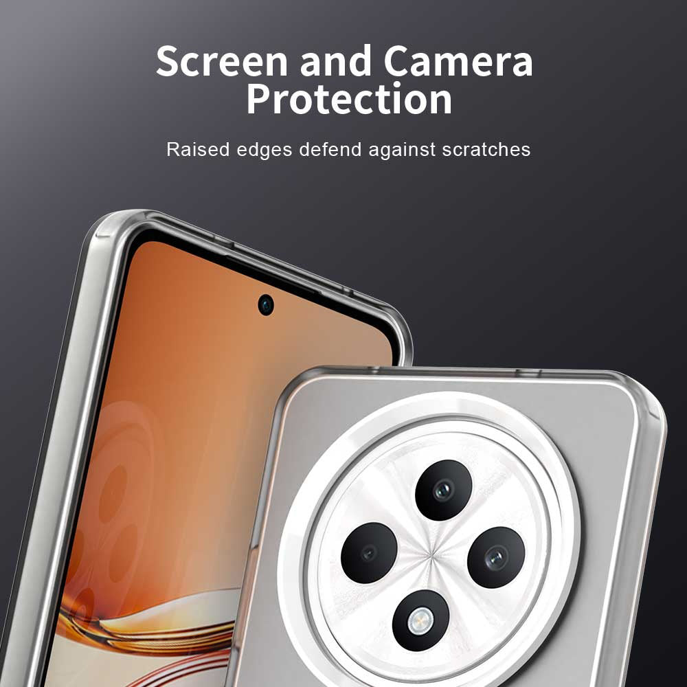 Custodia MagSafe per Oppo A3 4G / A3 5G, Techsuit, CandyCase, Bianca