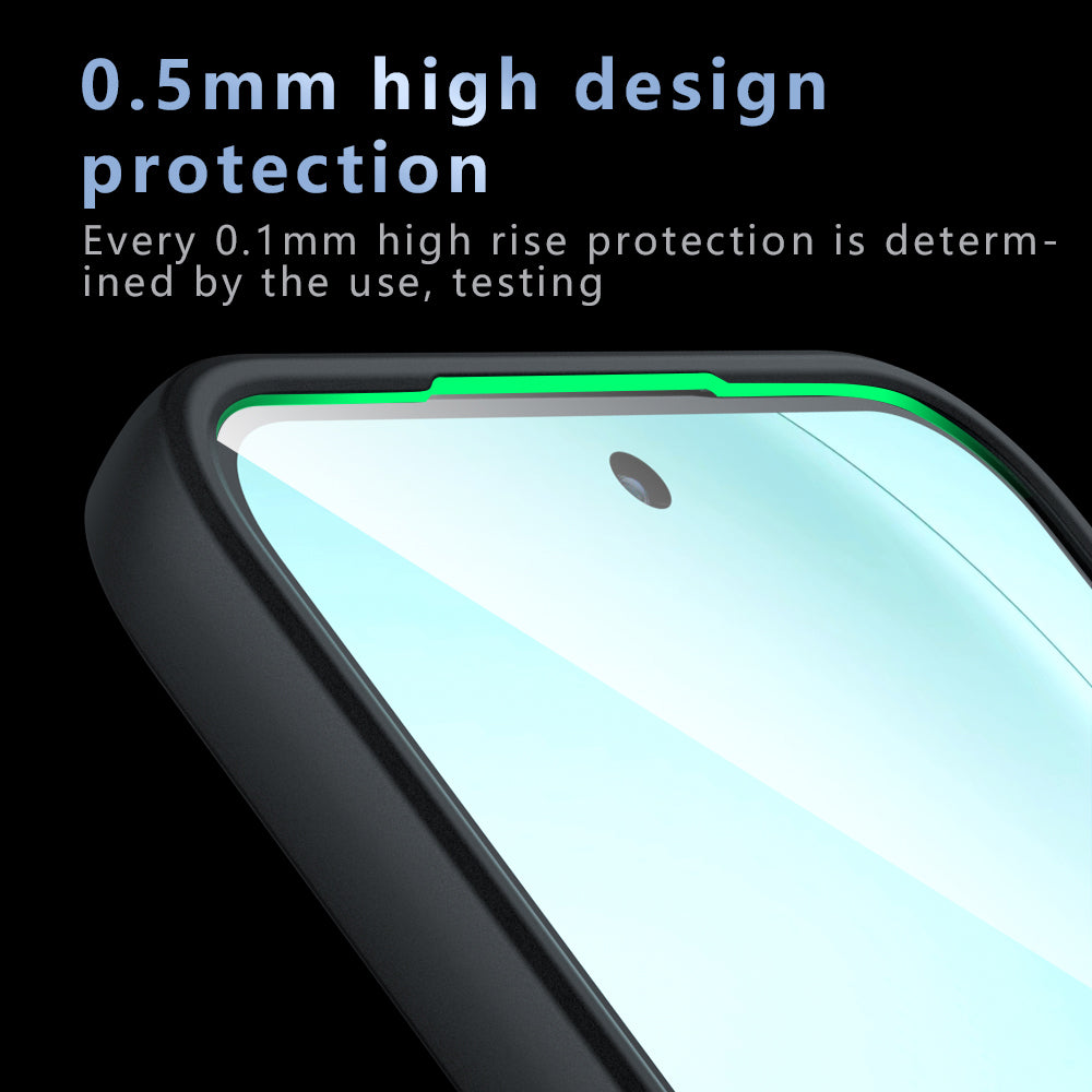 Custodia MagSafe per Oppo A6 4G, Techsuit, PureFrost, Nero Satinato