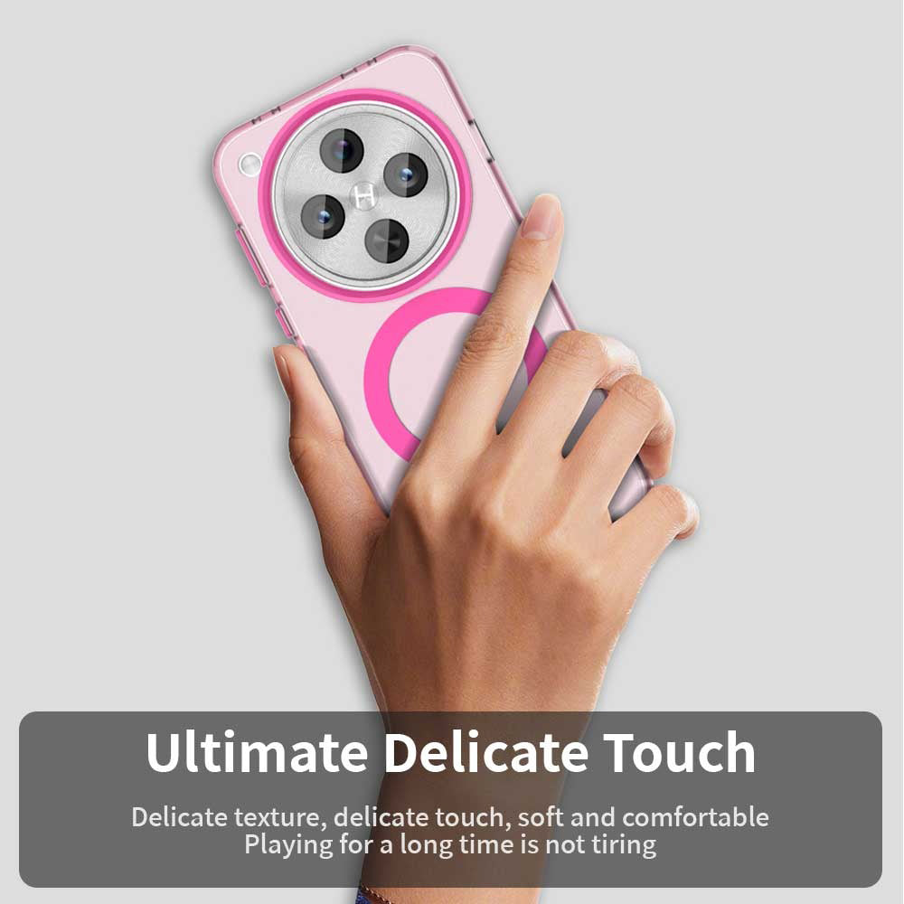 Custodia MagSafe per Oppo Find X8 Pro, Techsuit, CandyCase, Rosa