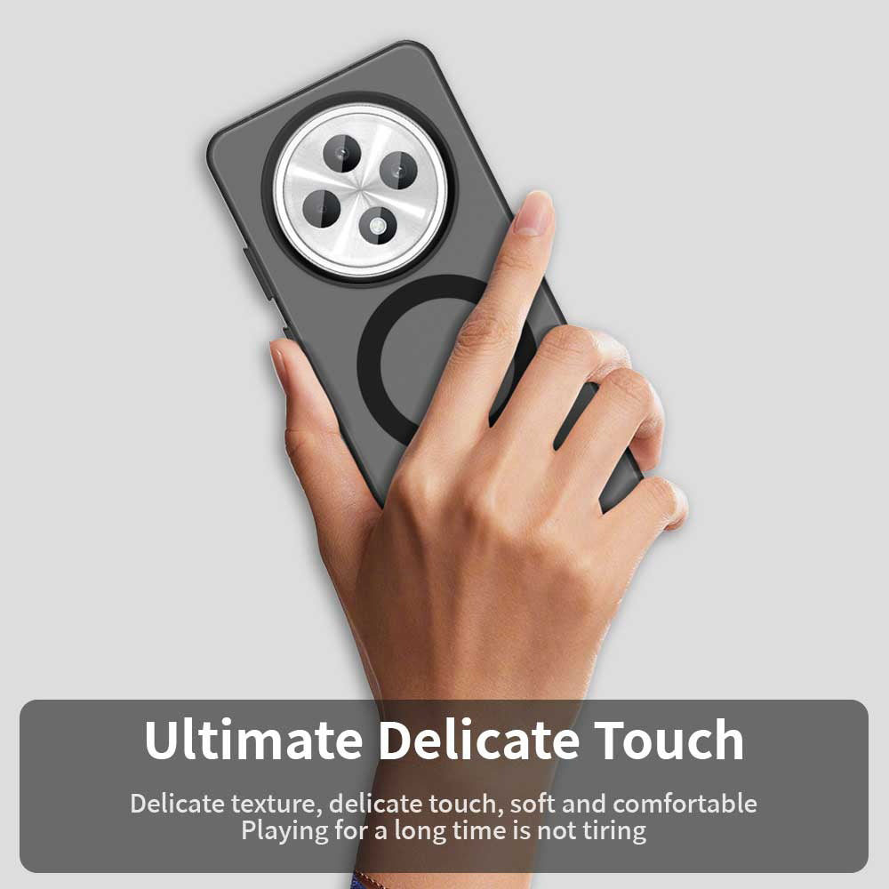 Custodia MagSafe per Oppo Reno12 FS 5G / Reno12 FS 4G / Reno12 F 4G, Techsuit, CandyCase, Nera