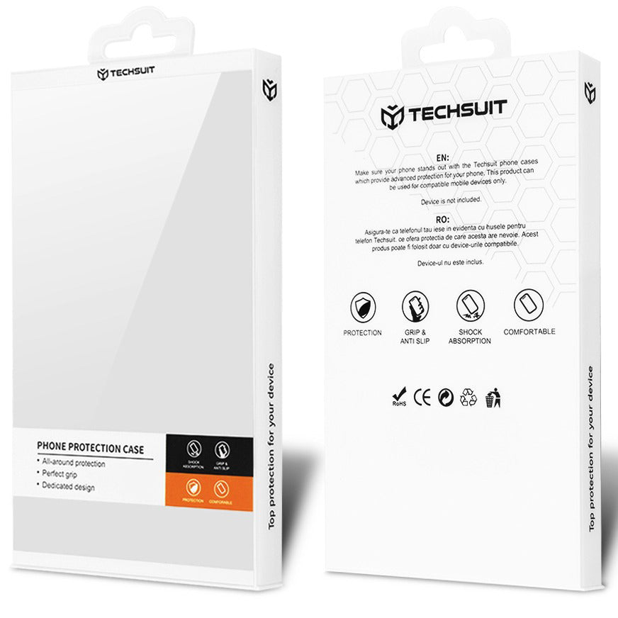 Custodia MagSafe per Samsung Galaxy Z Fold6 F956, Techsuit, PureFrost, Nera