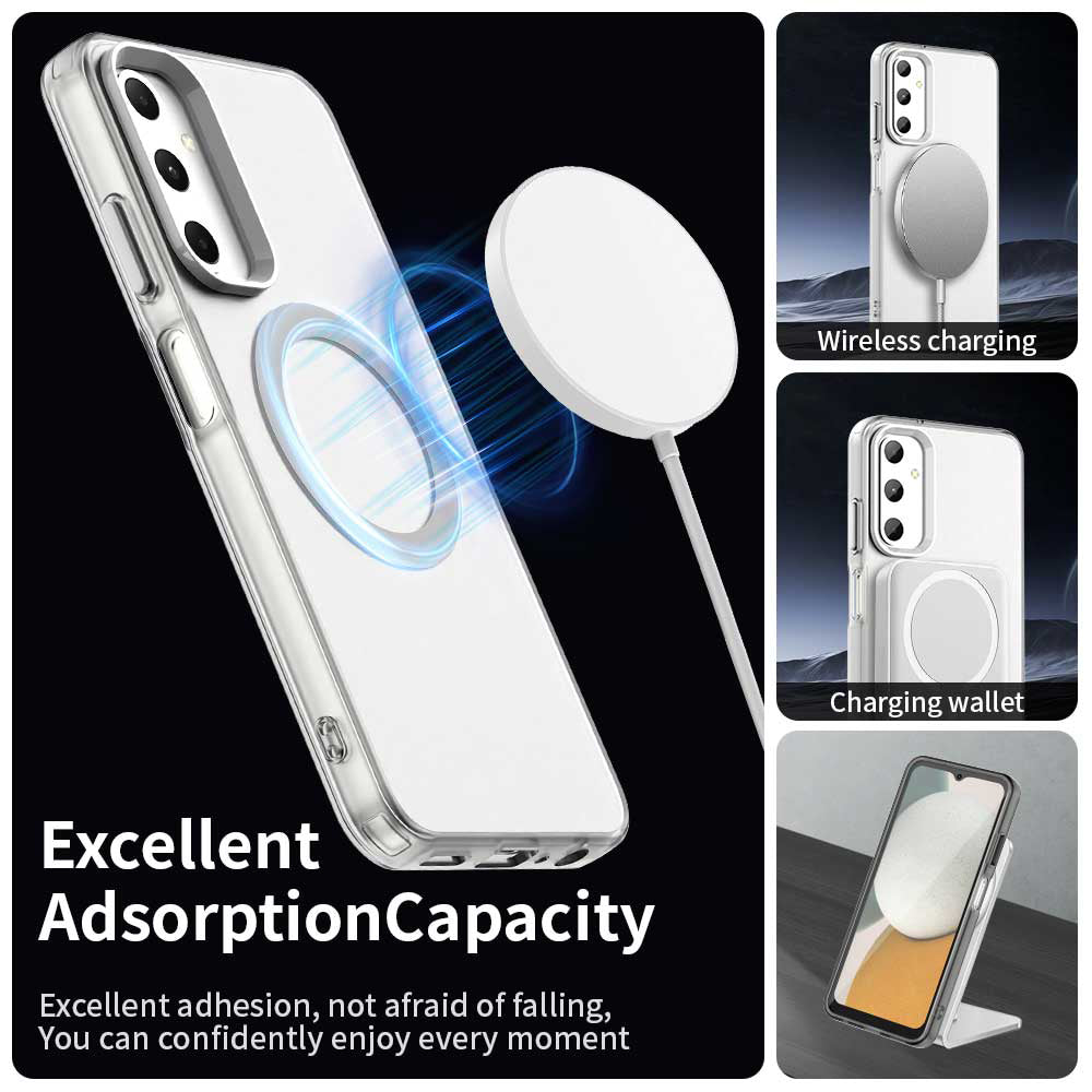Custodia MagSafe per Samsung Galaxy A05s A057, Techsuit, CandyCase, Bianca