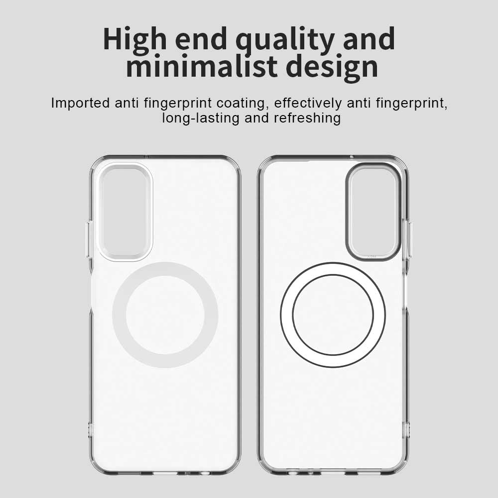 Custodia MagSafe per Samsung Galaxy A05s A057, Techsuit, CandyCase, Bianca