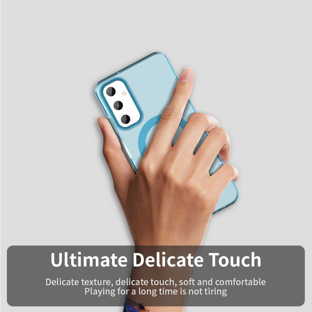 Custodia MagSafe per Samsung Galaxy A05s A057, Techsuit, CandyCase, Blu