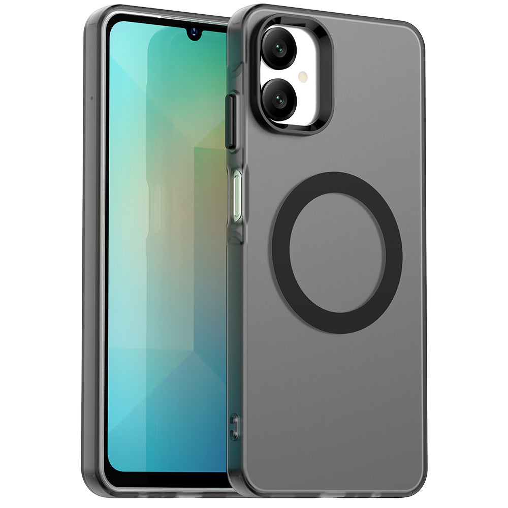 Custodia MagSafe per Samsung Galaxy A06 A065, Techsuit, CandyCase, Nera