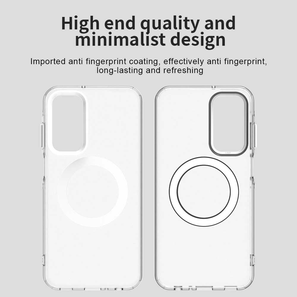 Custodia MagSafe per Samsung Galaxy A25 A256, Techsuit, CandyCase, Bianca