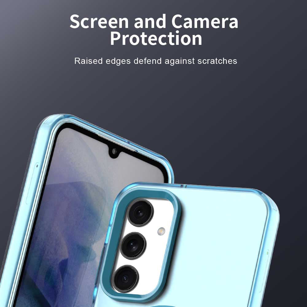 Custodia MagSafe per Samsung Galaxy A25 A256, Techsuit, CandyCase, Blu
