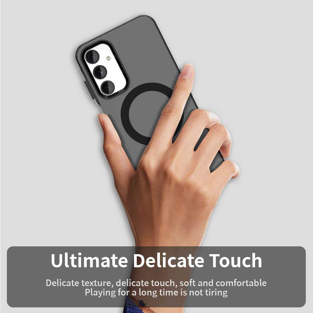 Custodia MagSafe per Samsung Galaxy A25 A256, Techsuit, CandyCase, Nera