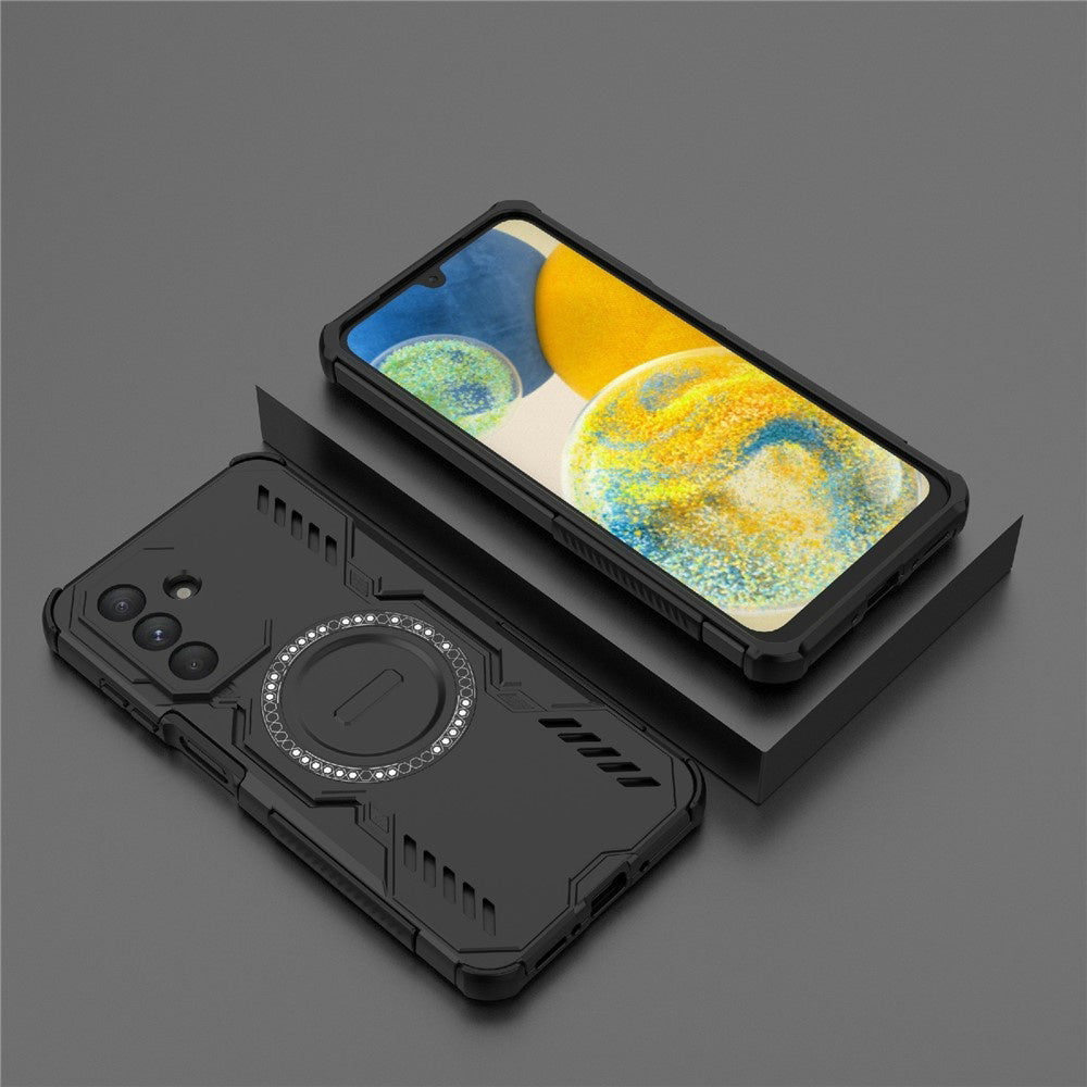 Custodia MagSafe per Samsung Galaxy A26 A266, Techsuit, ArmorMag, Nera